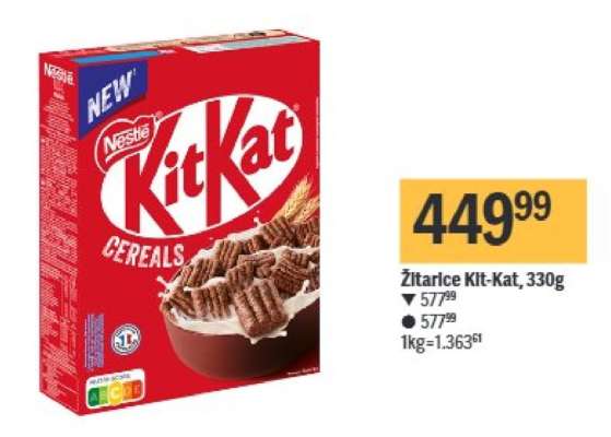 Žitarice Kit Kat 330g