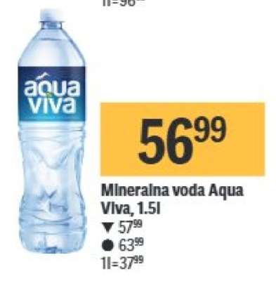 Mineralna voda Aqua Viva 1.5l
