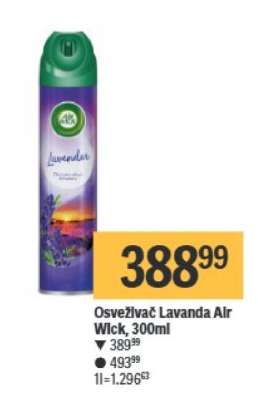 Osveživač Lavanda Air Wick, 300ml