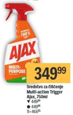 Sredstvo za čišćenje Multi-action Trigger Ajax, 750ml