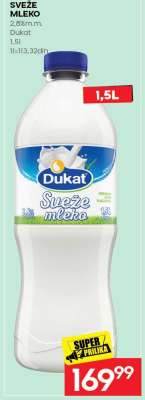 sveže mleko