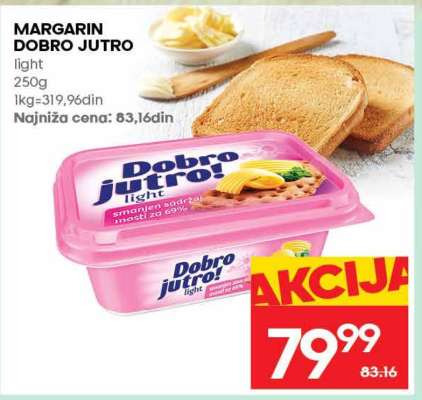 MARGARIN DOBRO JUTRO