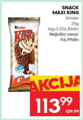 SNACK MAXI KING
