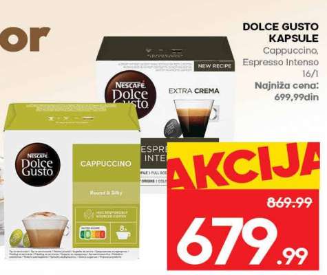 DOLCE GUSTO KAPSULE