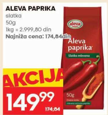 ALEVA PAPRIKA