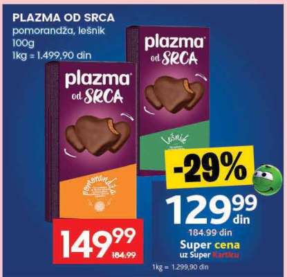 PLAZMA OD SRCA