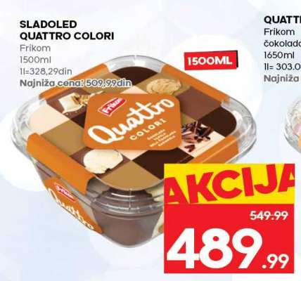 SLADOLED QUATTRO COLORI