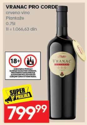 VRANAC PRO CORDE