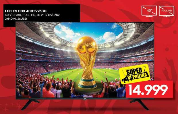 LED TV FOX 40DTV260G