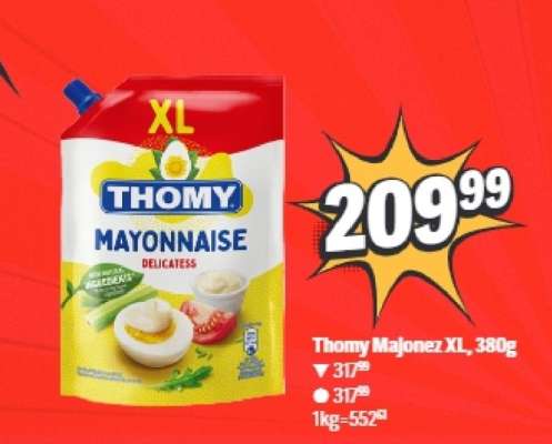 Thomy Majonez XL , 380g
