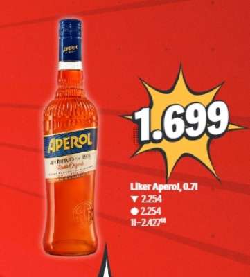 Liker Aperol, 0.7l