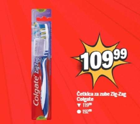 Četkica za zube Zig-Zag Colgate