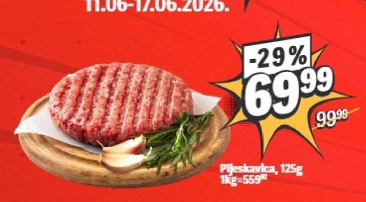 Pljeskavica, 125g