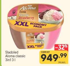 Sladoled Aloma classic 3in1 3 l