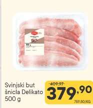 Svinjski but šnicla Delikato 500 g