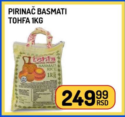 PIRINAČ BASMATI TOHFA 1kg