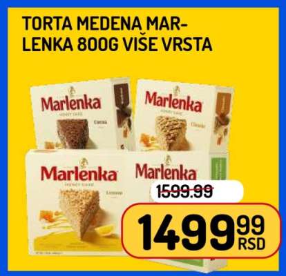Torta Medena Marlenka 800g