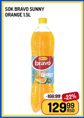 Sok Bravo Sunny Orange 1.5L