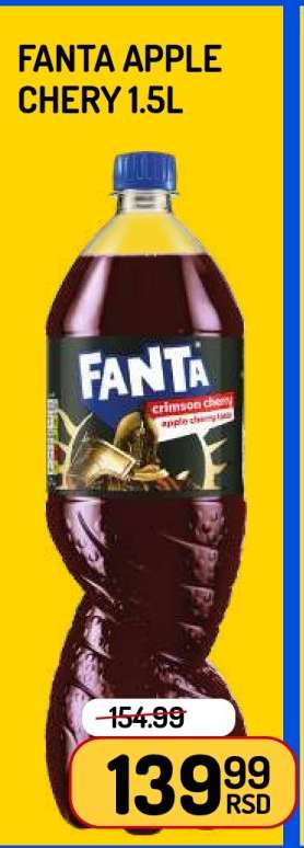 Fanta Apple Cherry 1.5L