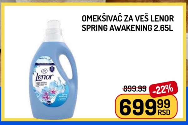 Omekšivač za veš Lenor Spring Awakening 2.65L