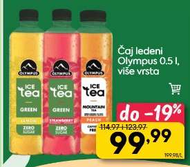 Čaj ledový Olympus 0.5 l, více vrsta
