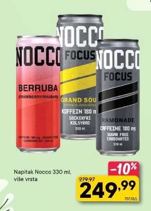 Napítak Nocco 330 ml