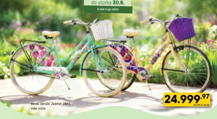 Bicikl ženski Jasmin 28in.