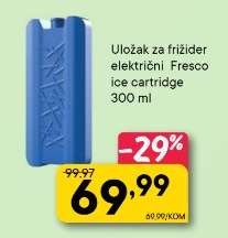Uložak za frižider električni Fresco Ice Cartridge 300 ml