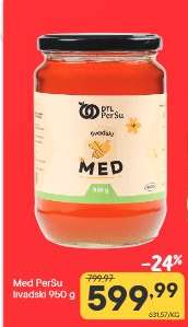 Med PerSu livadski 950 g