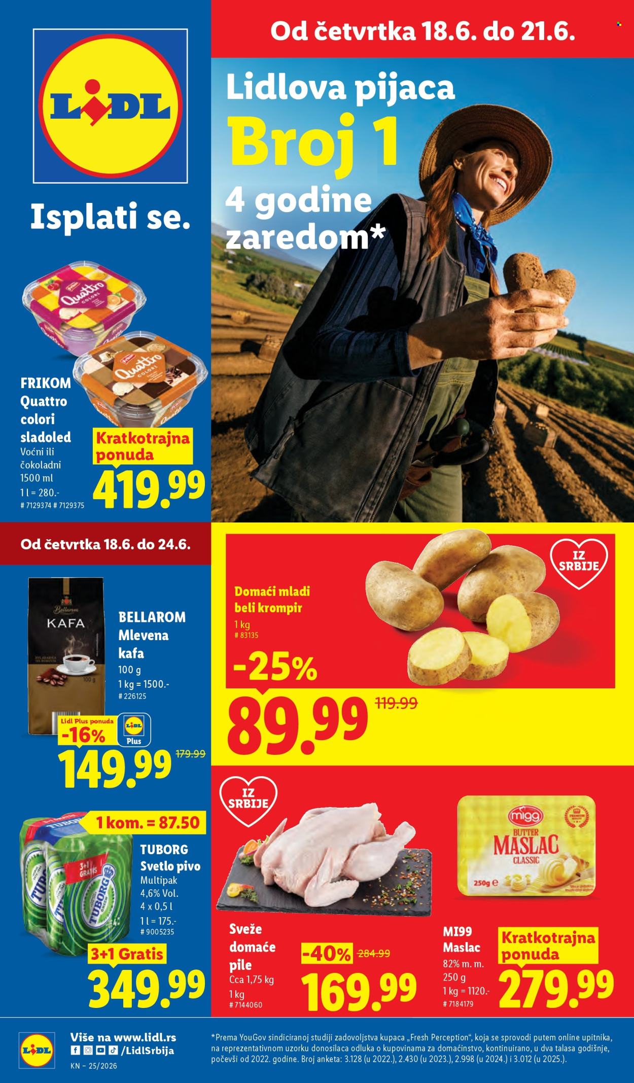 Lidl katalog - 18.06.2026 - 24.06.2026. Stranica 1