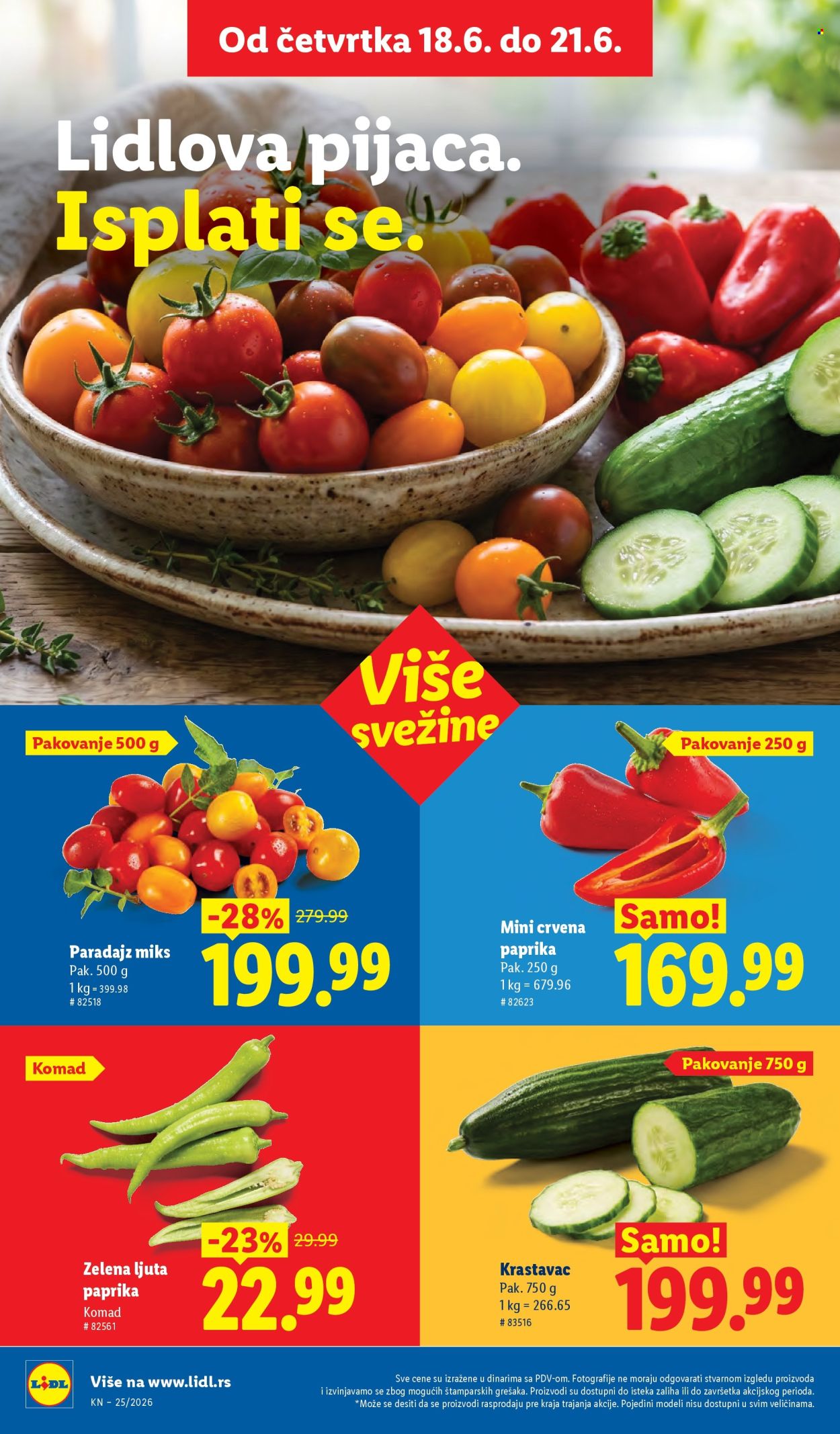 Lidl katalog - 18.06.2026 - 24.06.2026. Stranica 16