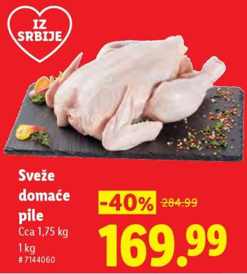 Sveže domaće pile