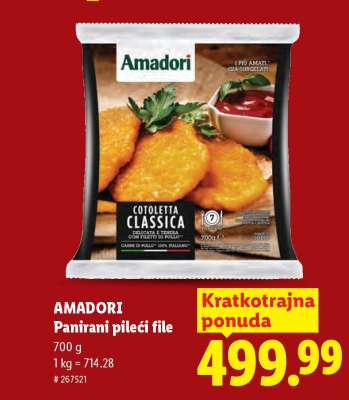 AMADORI Panirani pileći file