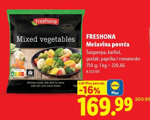 Freshona Mešavina povrća