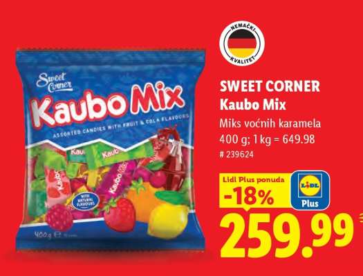 Sweet Corner Kaubo Mix