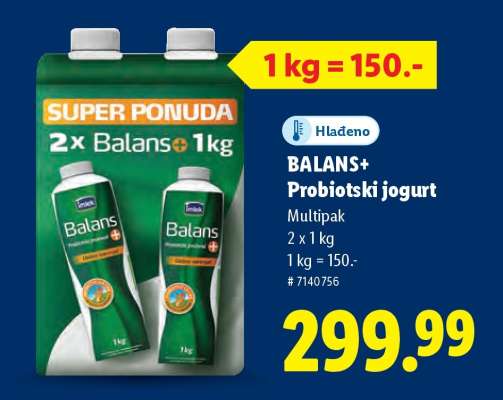 Balans+ Probiotski jogurt