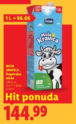 MOJA KRAVICA DUGOTRAJNO MLEKO