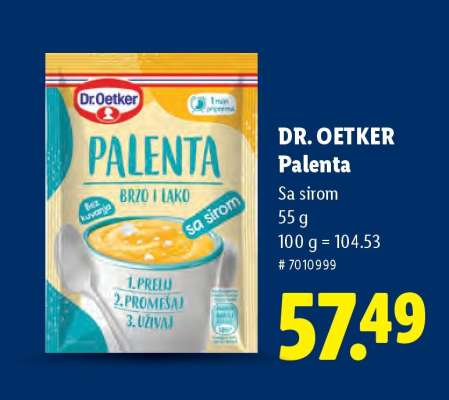 Dr. Oetker Palenta