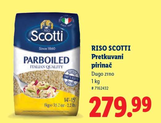 Riso Scotti Pretkuvani pirinač