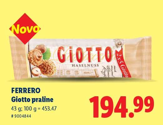 Giotto praline