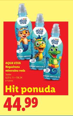 Aqua Viva Negazirana mineralna voda