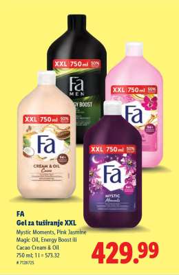 Fa Gel za tuširanje XXL