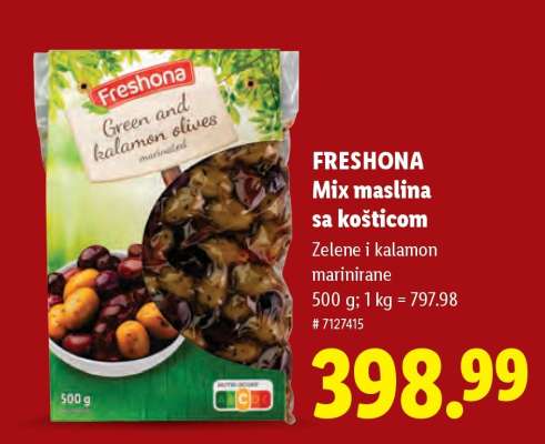 FRESHONA Mix maslina sa košticom