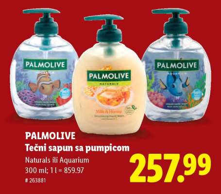 PALMOLIVE Tečni sapun sa pumpicom
