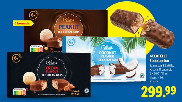 Gelatelli Sladoled bar