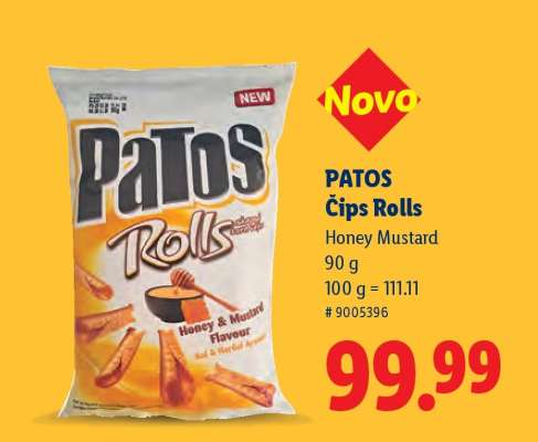 PATOS Čips Rolls