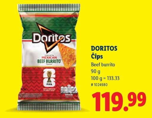 DORITOS ČIPS