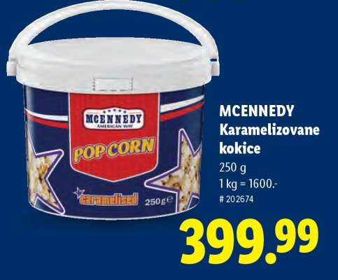 Mcennedy Karamelizovane kokice