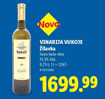 Vinarija Vukoje Žilavka
