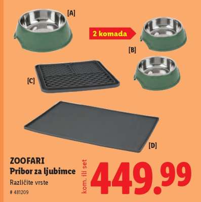 ZOOFARI Pribor za ljubimce